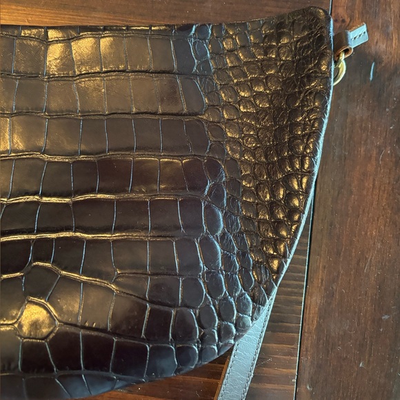 Clare V Brown Croc Grande Fanny - Picture 11 of 16